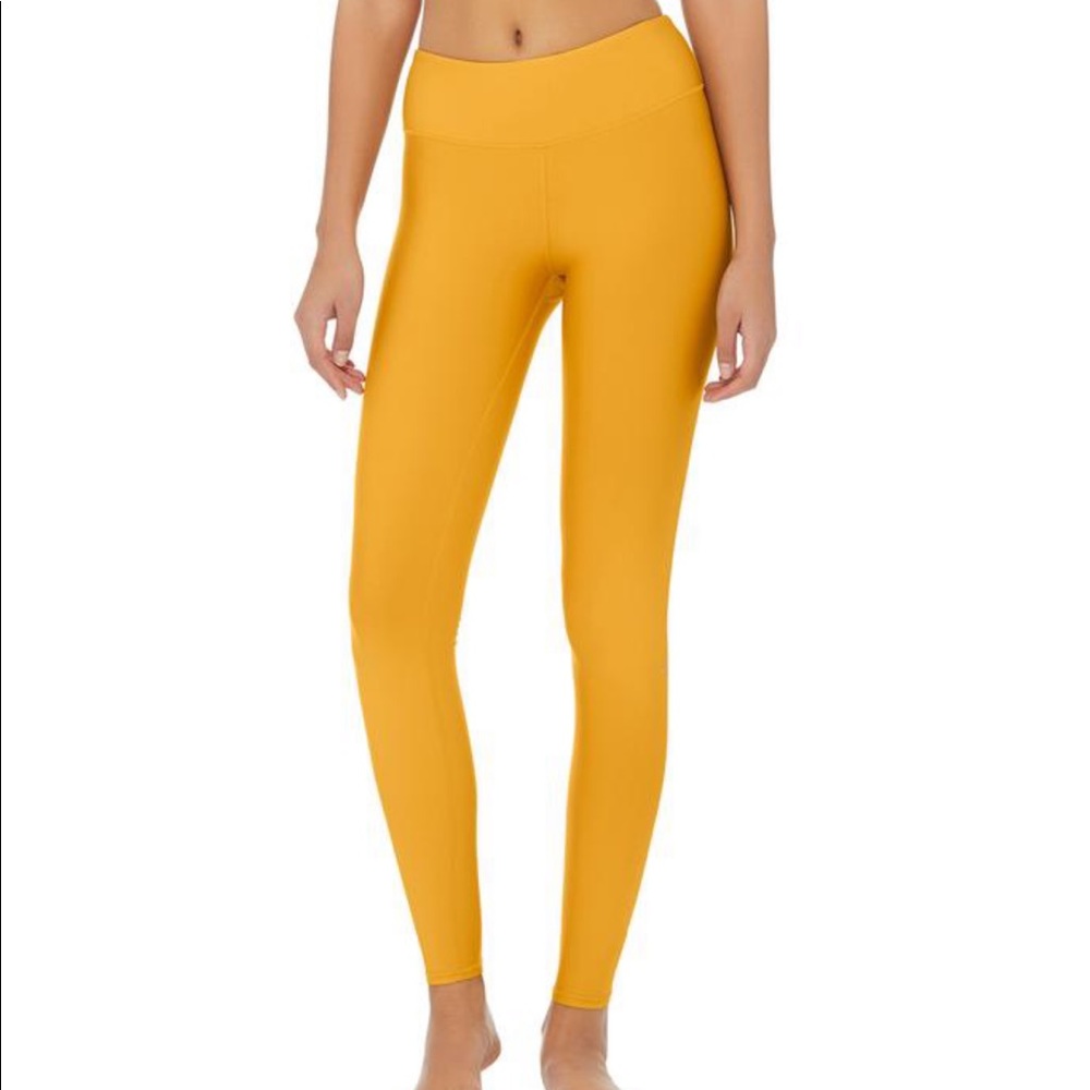 ALO Yoga High-Waist Leggings in Tuscsan Sun